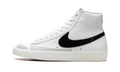 Nike Blazer Mid '77 Vintage White Black Leather Sneakers | Classic Basketball Heritage