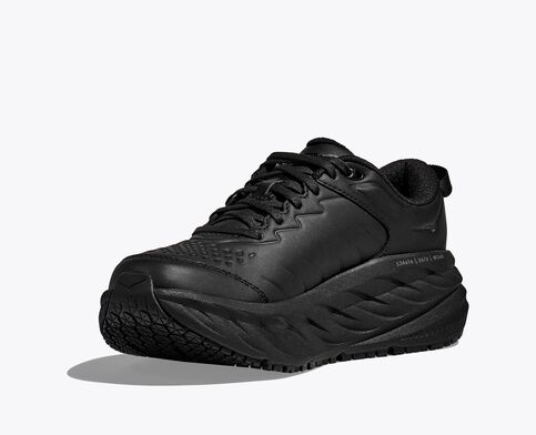 Women's Hoka Bondi SR Wide (D) - Water-Resistant Work & Walking Shoe