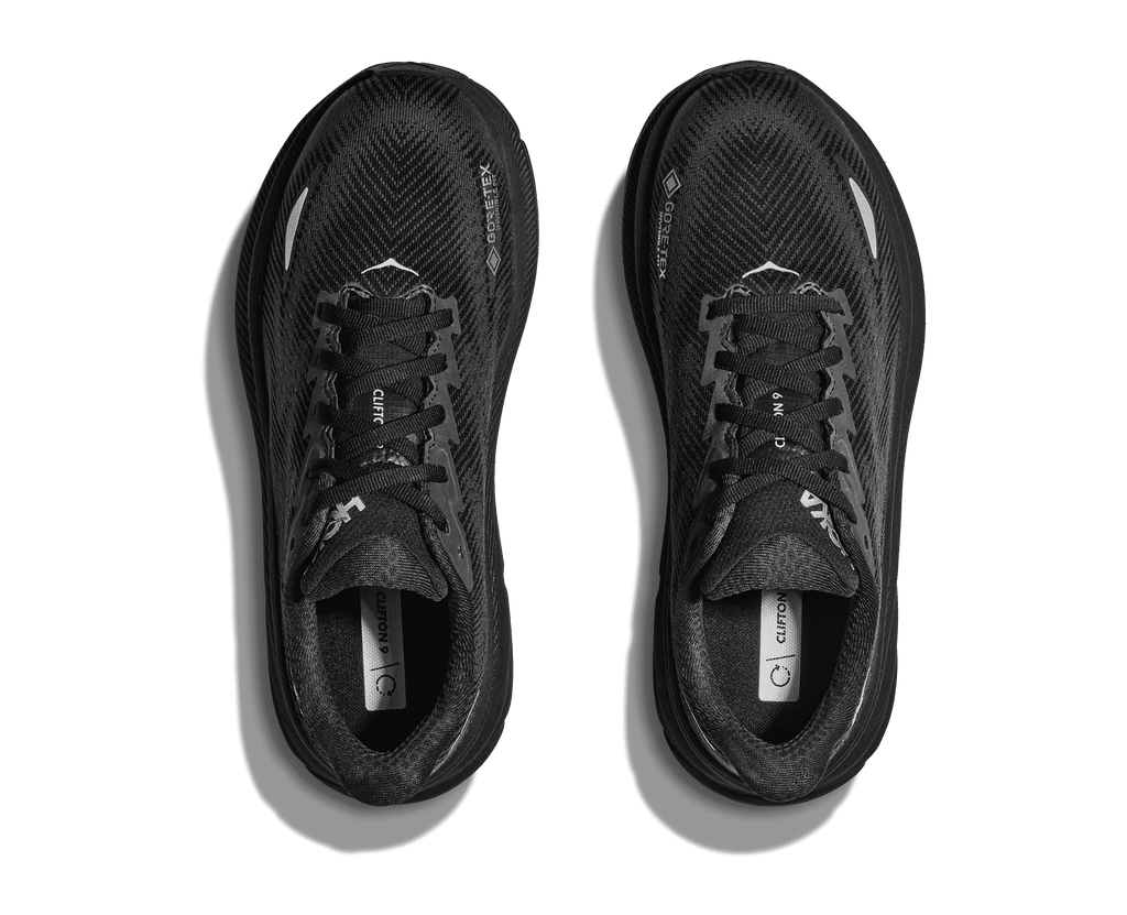Men's Hoka Clifton 9 GTX - Waterproof Road Running Shoes with GORE-TEX