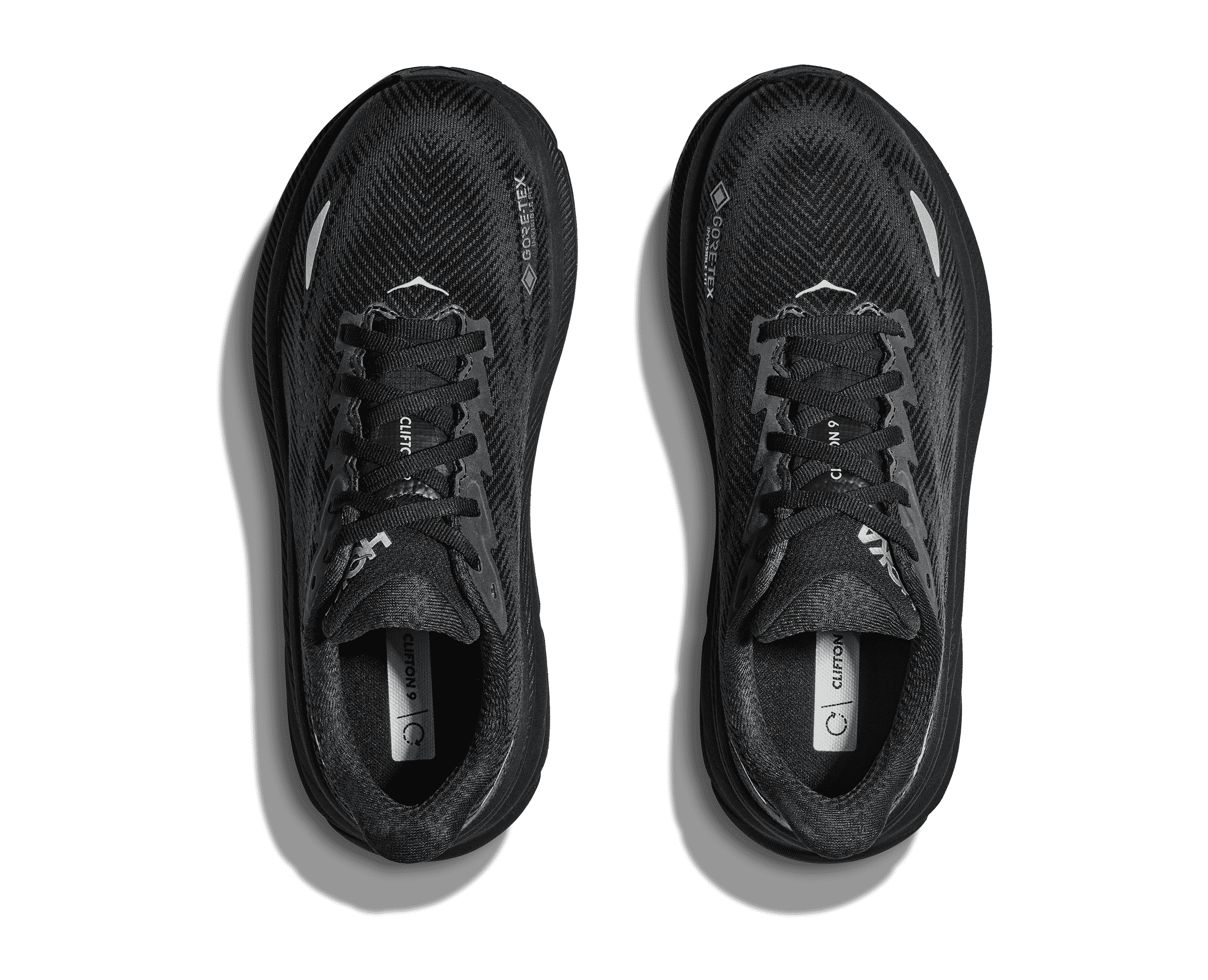 Men's Hoka Clifton 9 GTX - Waterproof Road Running Shoes with GORE-TEX