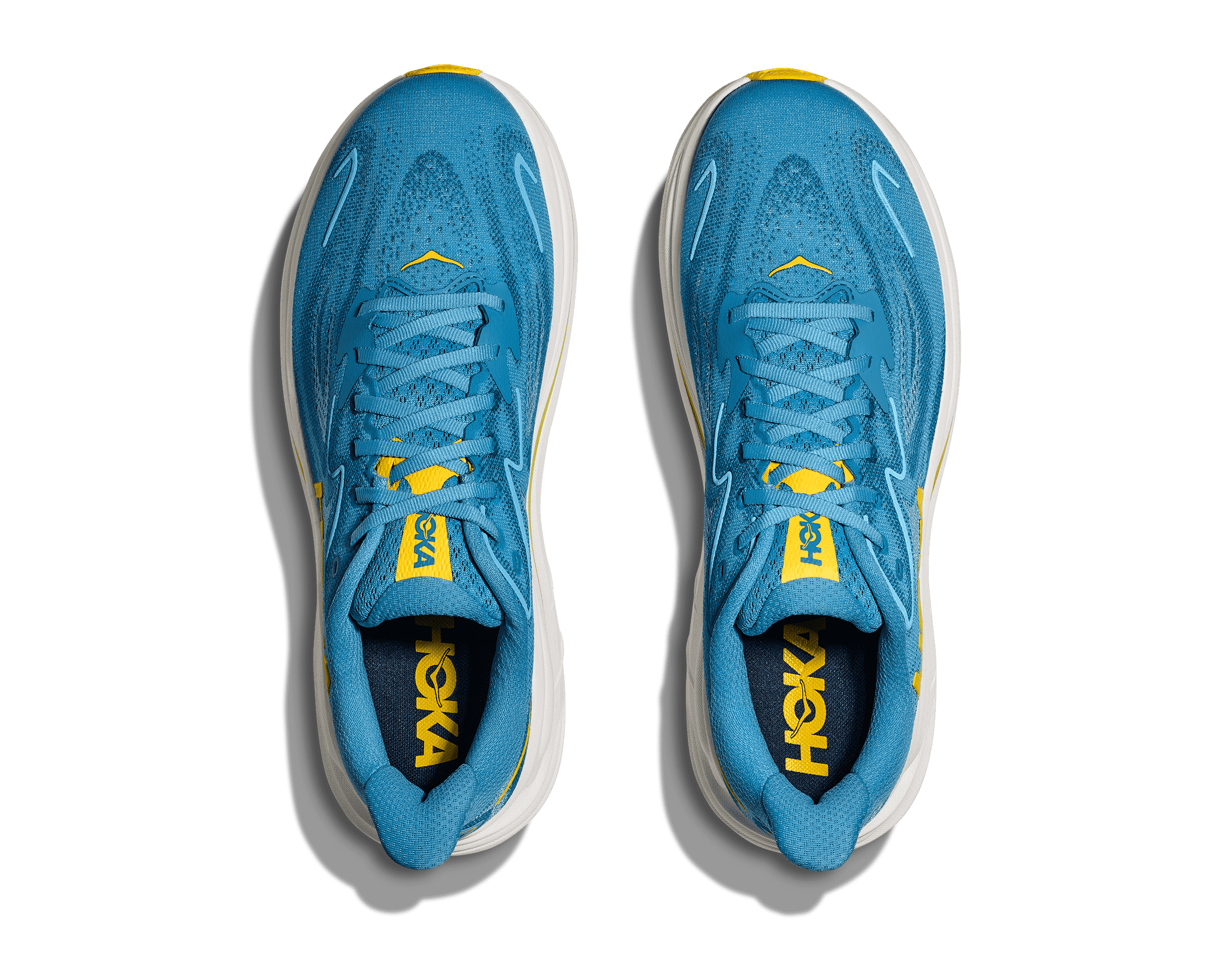 Men's Hoka Clifton 10 Wide (2E) - Lightweight Cushioned Running Shoe