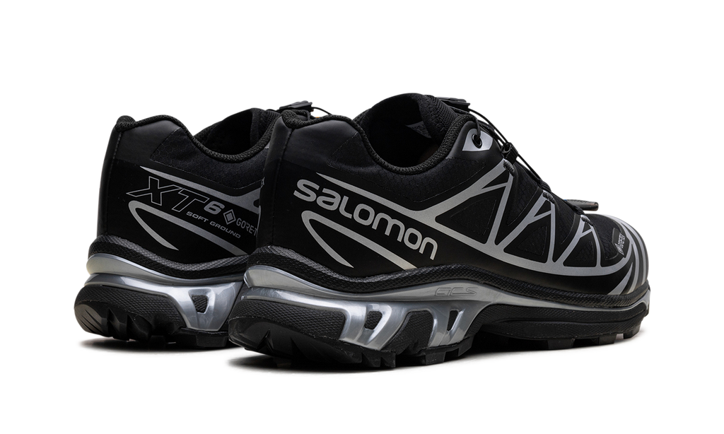 Salomon XT-6 Gore-Tex Black Silver - Waterproof Trail Running Shoes