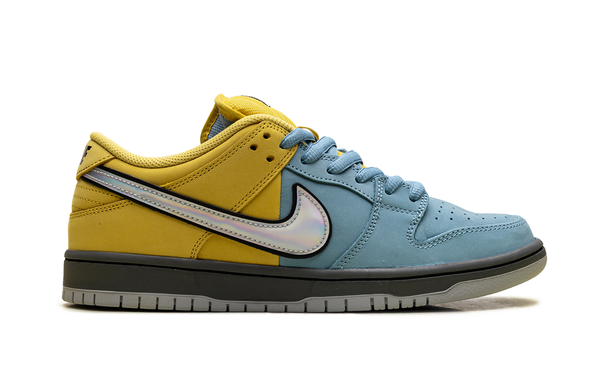 Nike SB Dunk Low Pro Muni Fast Pass - Lightning Yellow & Denim Turquoise Skate Shoe