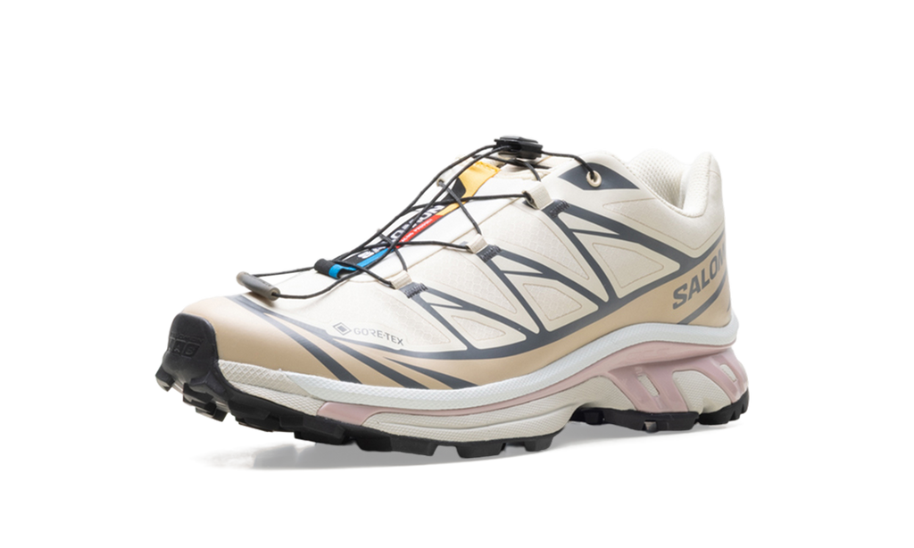 XT-6 GTX Almond Milk Mauve - Waterproof Trail Sneakers with GORE-TEX