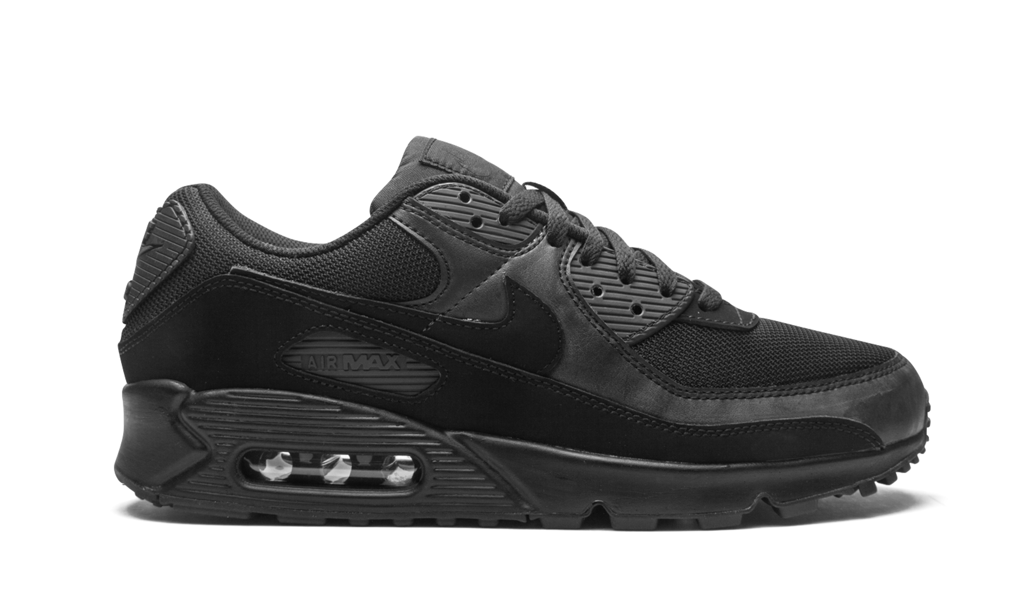 Nike Air Max 90 Recraft Triple Black CN8490 003 - Classic Retro Sneaker