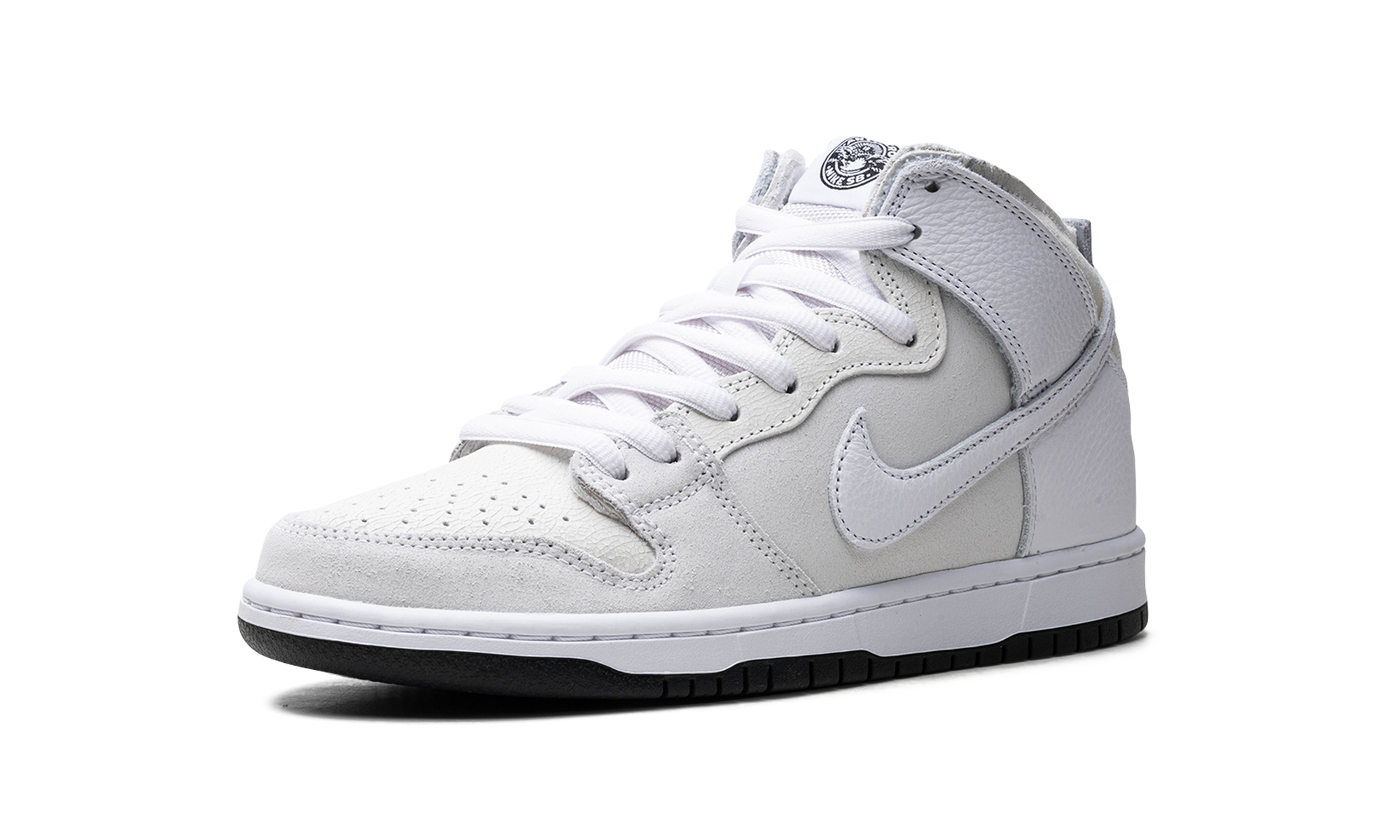 Nike SB Dunk High Antihero Wolf Grey HM5837 100 | Cracked Leather Skate Sneaker