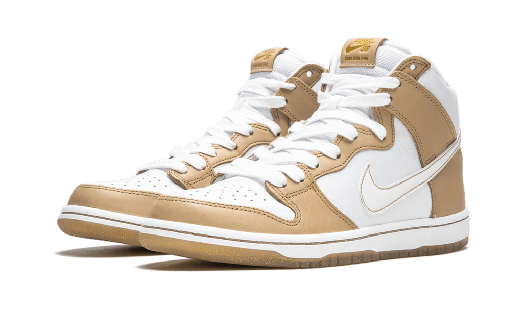 Nike SB Dunk High Premier "Win Some, Lose Some" - Vachetta Tan Leather Skate Shoe