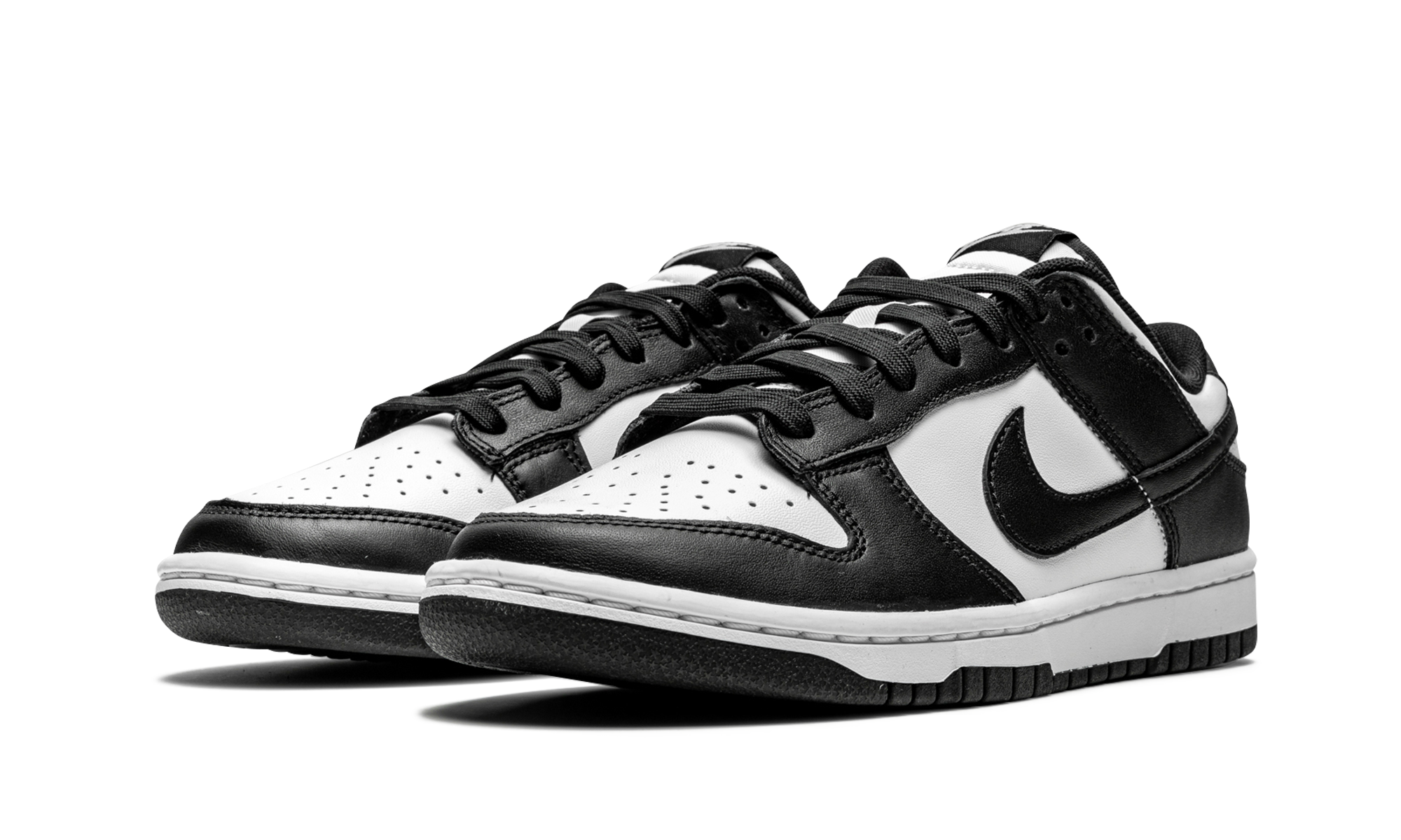 Nike Dunk Low WMNS 'Panda' - Classic Black & White Leather Sneaker (DD1503-101)