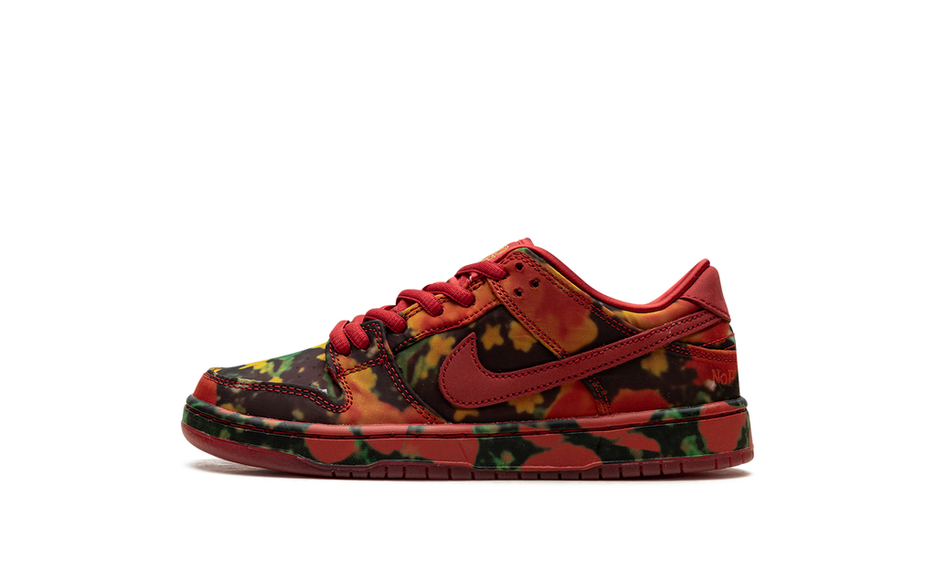 Nike SB Dunk Low PS 'The Wizard of Oz' - Kids' Poppy Field Sneaker FZ1236-600