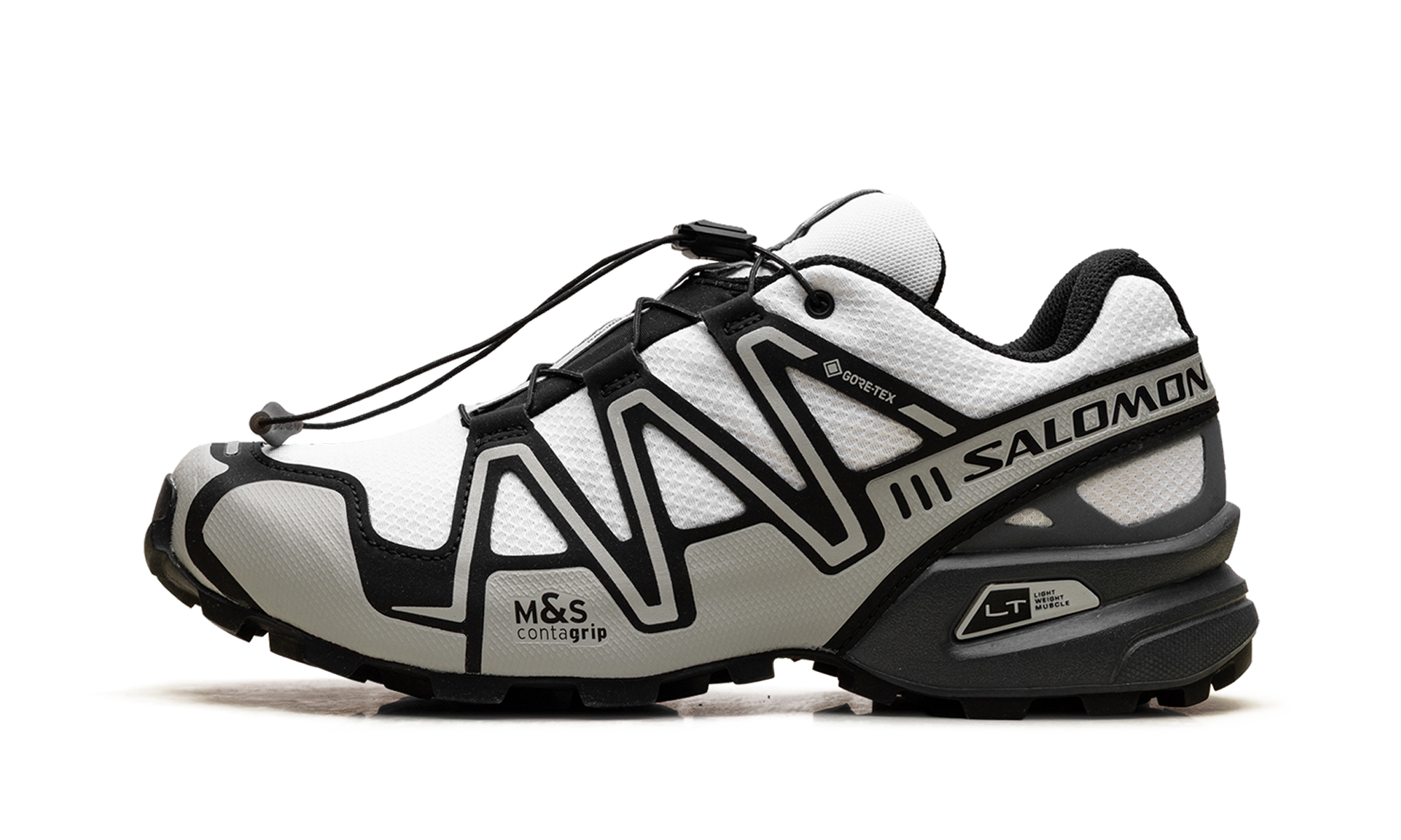 Speedcross 3 Gore-Tex White Metal | Waterproof Trail Running Shoes