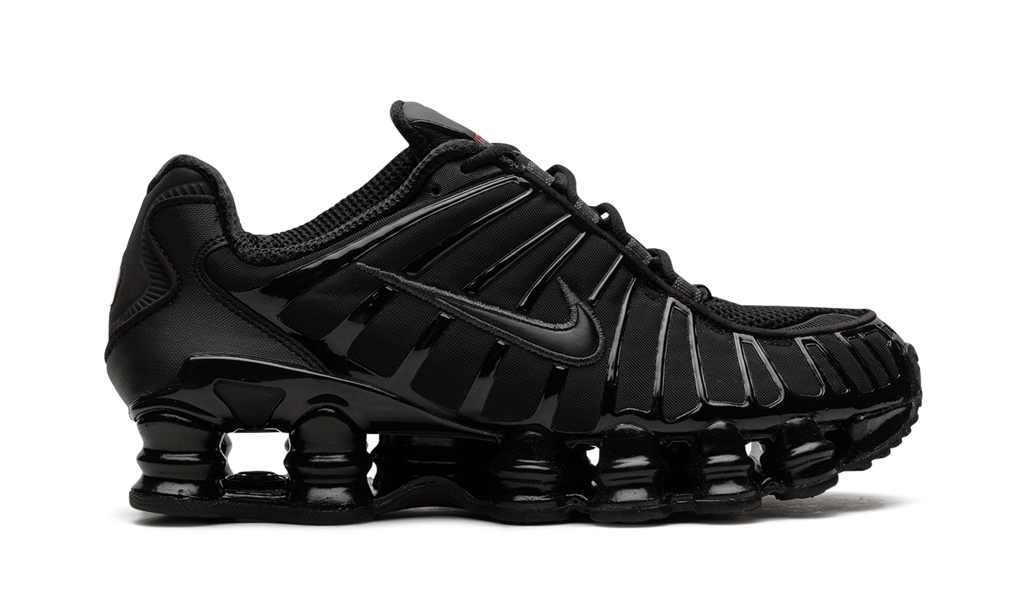 Women's Nike Shox TL Black Max Orange AR3566 002 | Y2K Retro Sneaker