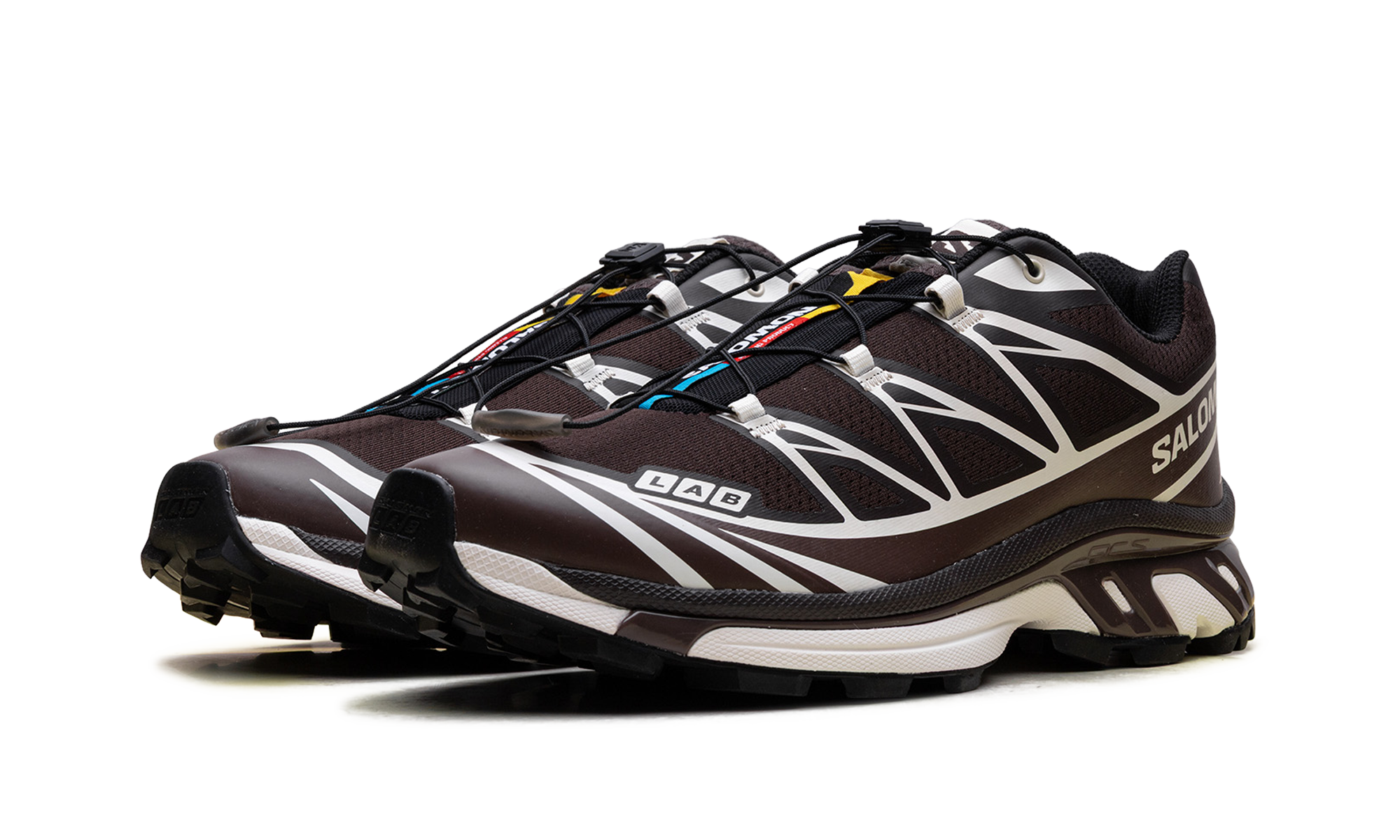 XT-6 Coffee French Roast Sneakers | Premium Mesh & Overlay Design