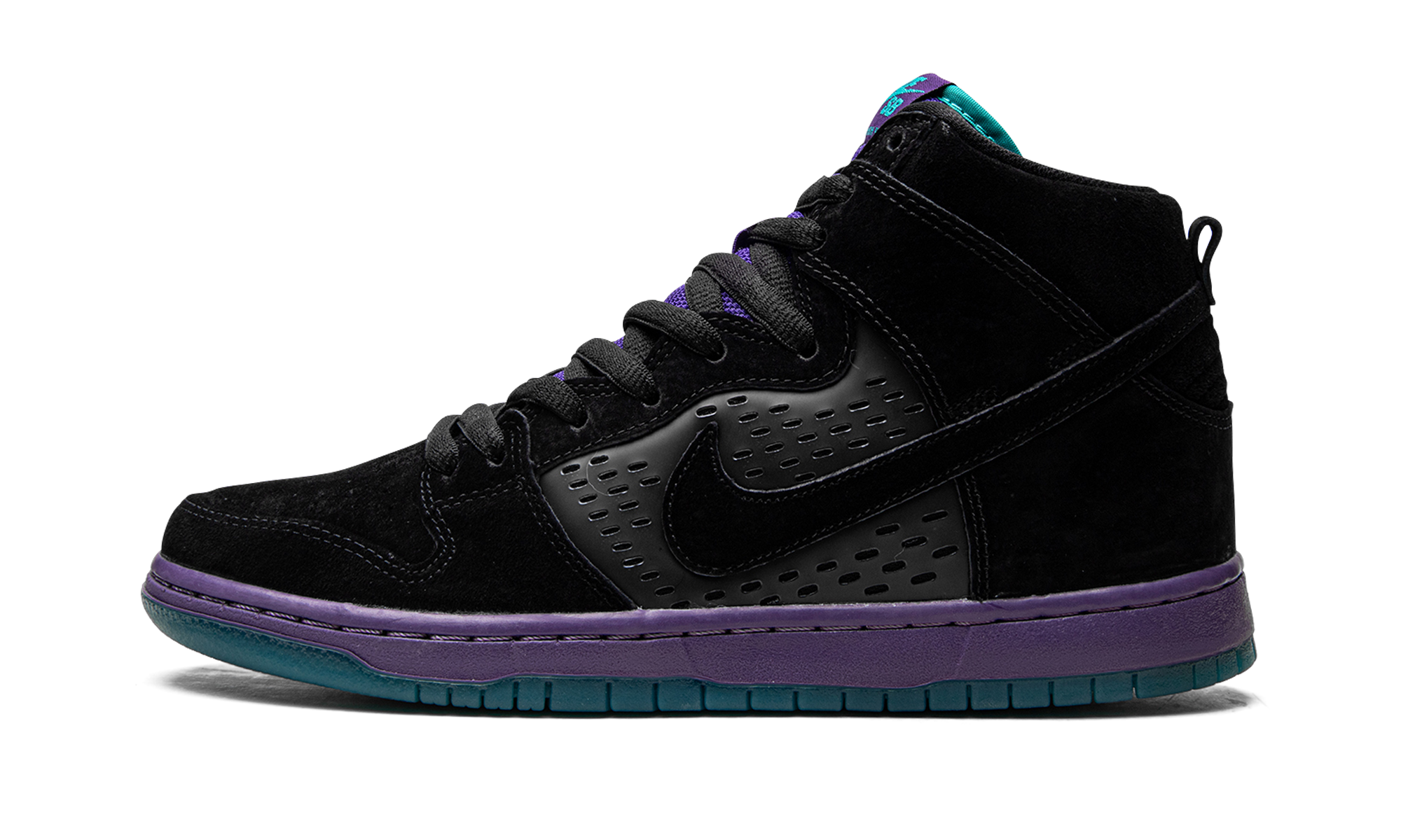 Nike SB Dunk High Pro Black Grape 313171-027 | Jordan-Inspired Vintage Skateboarding Sneaker