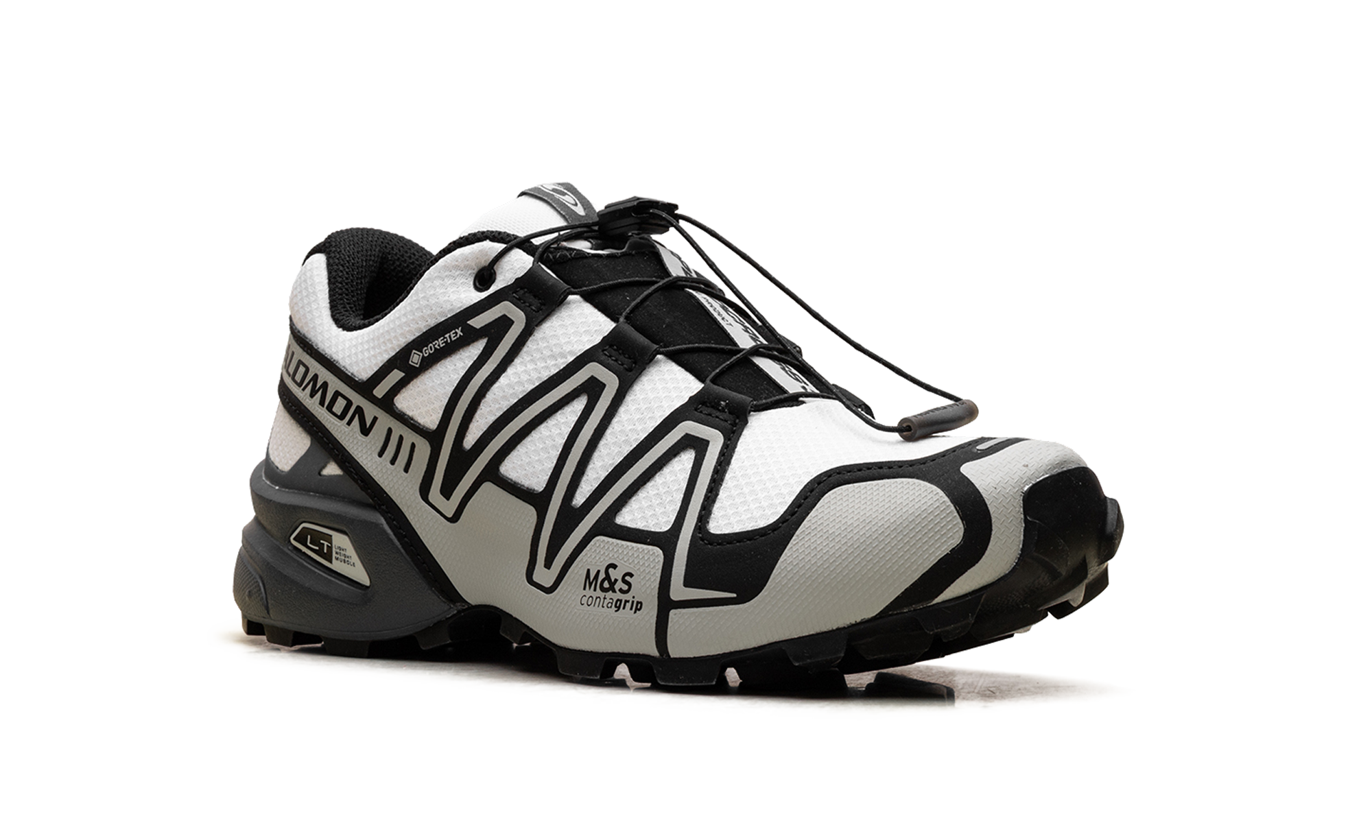 Speedcross 3 Gore-Tex White Metal | Waterproof Trail Running Shoes