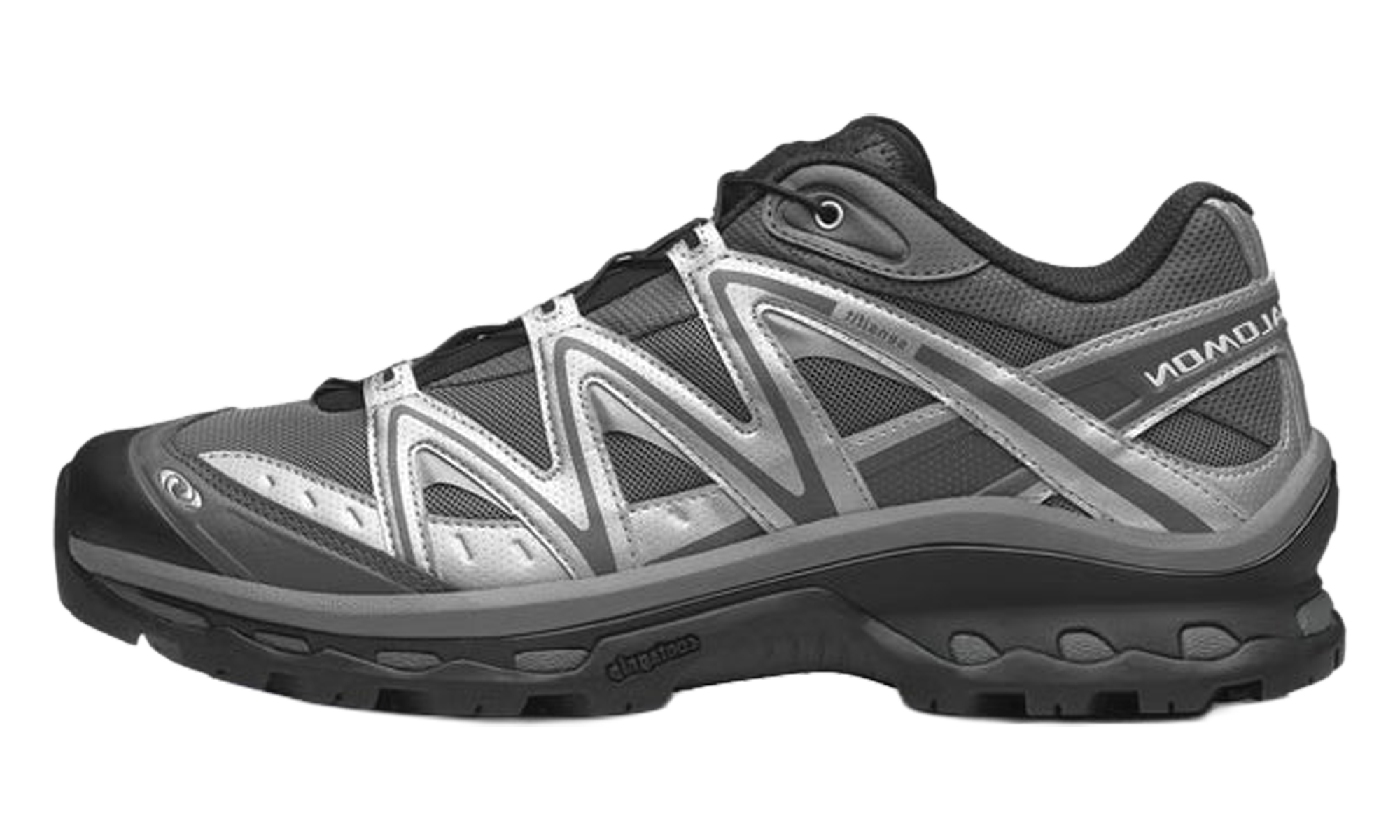 XT-Quest Black Footwear with Silver Accents - L49171600