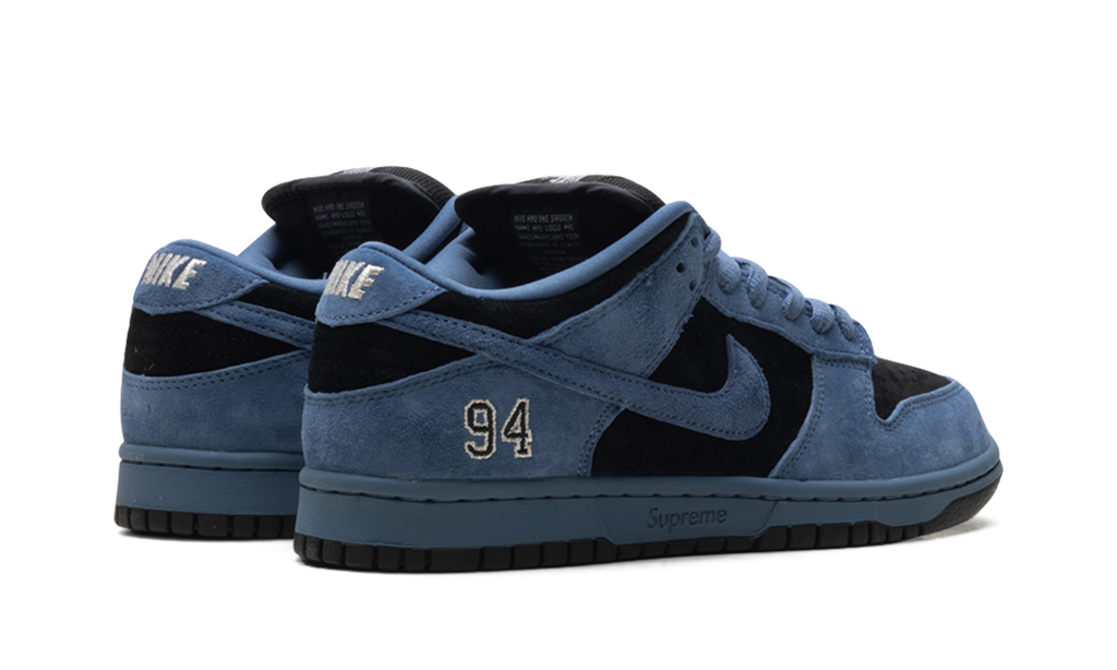 Supreme x Nike SB Dunk Low Ocean Fog HQ8487-400 | Spring 2025 Collaboration