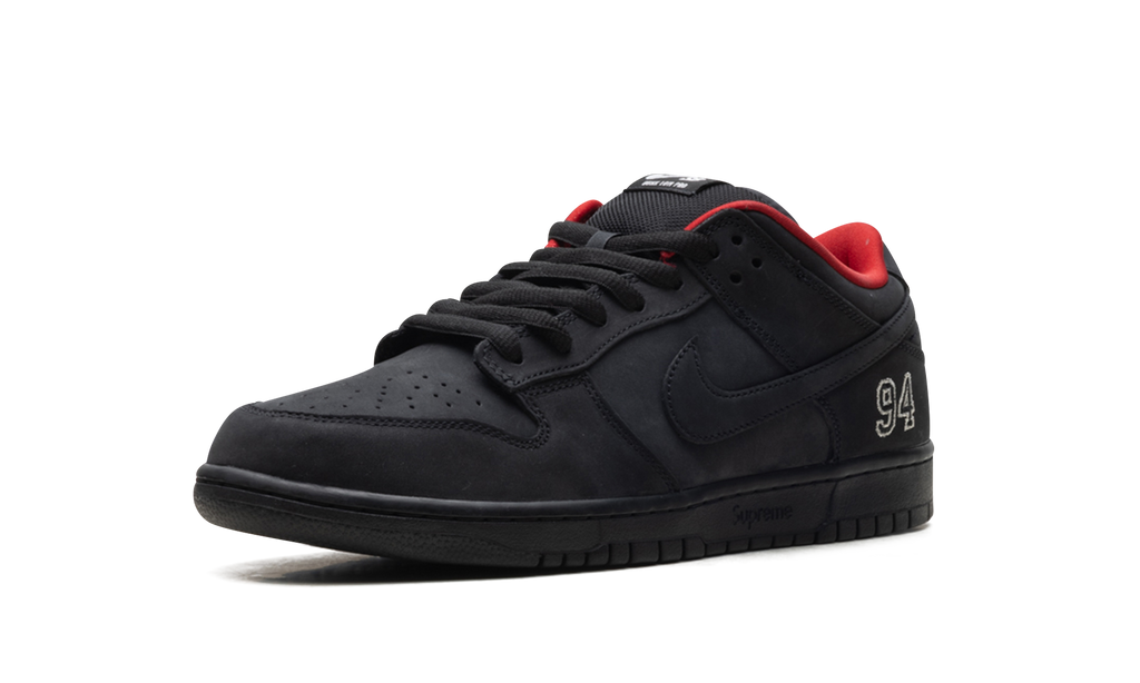 Supreme x Nike SB Dunk Low Black HQ8487-001 | 2025 Collaboration