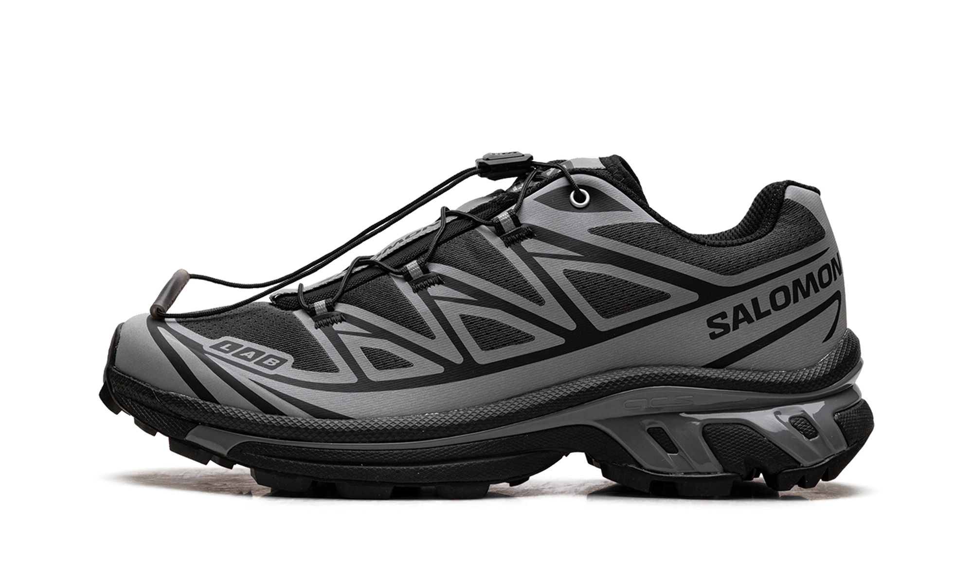 XT-6 Nocturne Vision Black - Reflective Trail Sneakers with Quicklace™ System