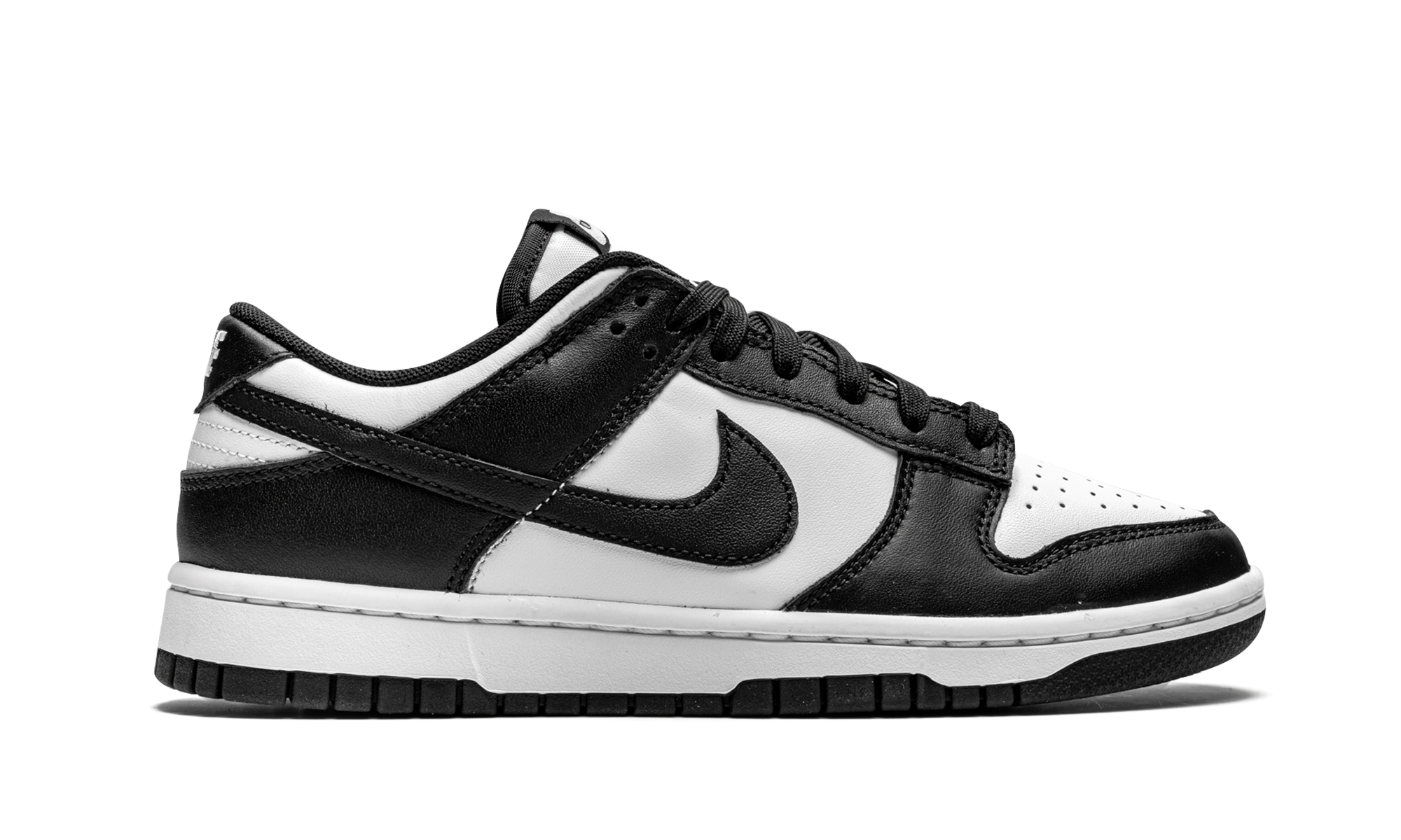Nike Dunk Low WMNS 'Panda' - Classic Black & White Leather Sneaker (DD1503-101)