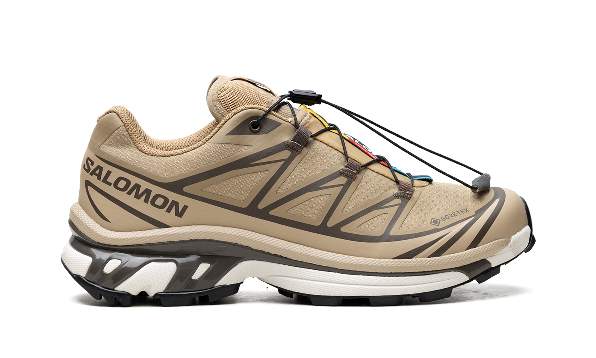 XT-6 GTX Kelp Wren Safari - Waterproof Trail Running Shoe with GORE-TEX