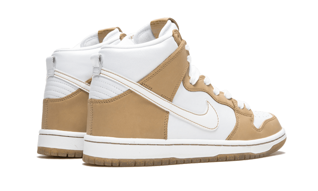 Nike SB Dunk High Premier "Win Some, Lose Some" - Vachetta Tan Leather Skate Shoe