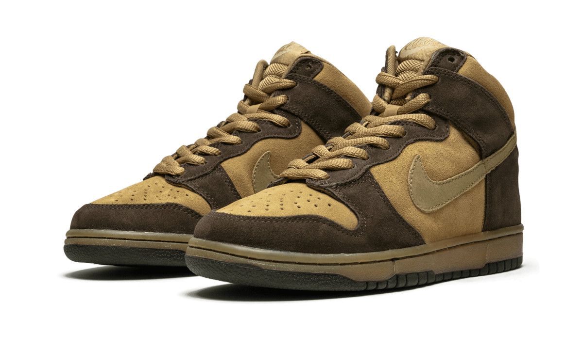Nike SB Dunk High Pro Brown Pack Maple - Classic Skate Shoe