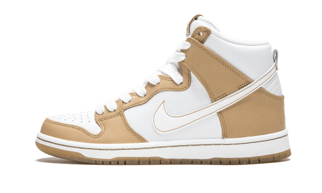 Nike SB Dunk High Premier "Win Some, Lose Some" - Vachetta Tan Leather Skate Shoe