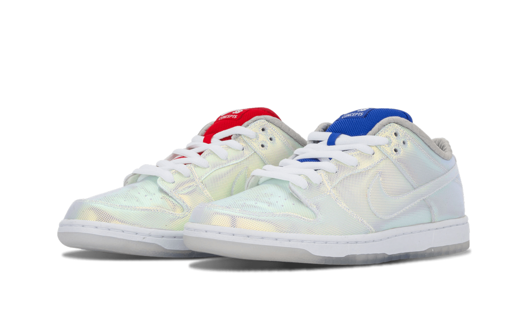 Nike SB Dunk Low Pro Concepts Holy Grail - Iridescent Mismatched Tongues 504750-140