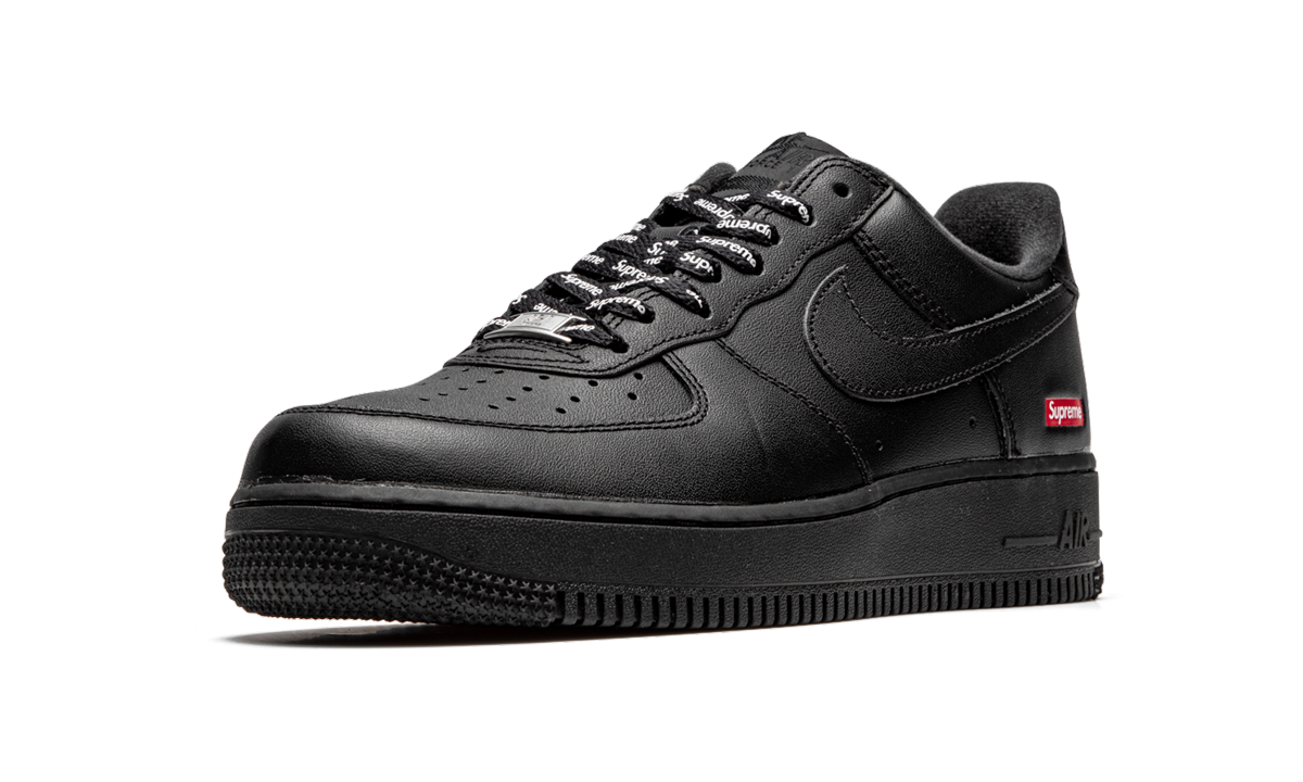 Supreme x Nike Air Force 1 Low Black Mini Box Logo CU9225-001