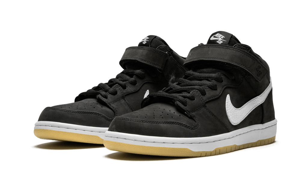 Nike SB Dunk Mid Pro ISO Black Orange Label CD6754-001