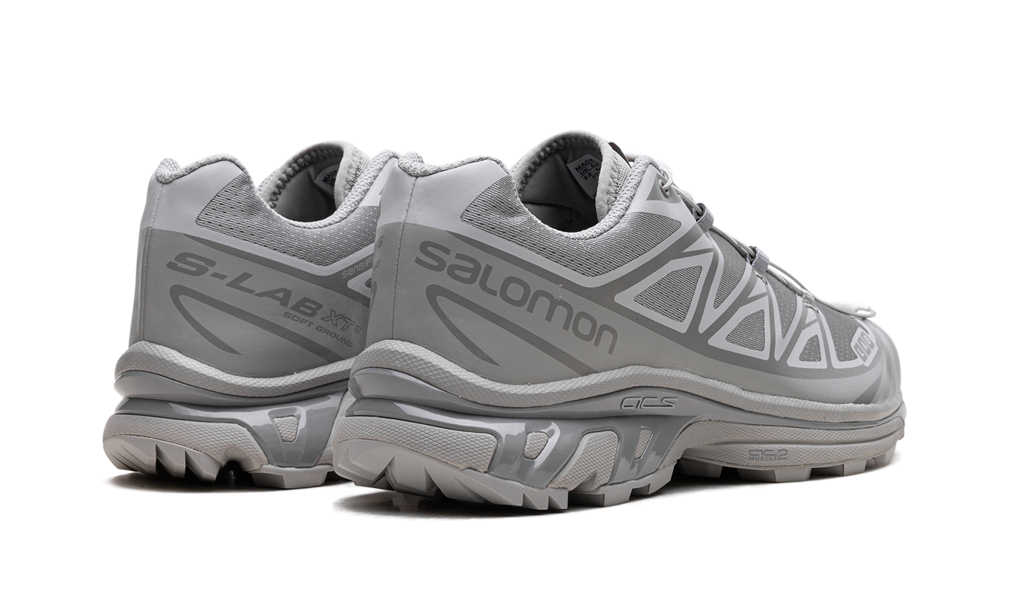 Salomon XT-6 Ghost Grey Running Shoes - Advanced Traction & Stability