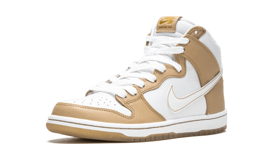 Nike SB Dunk High Premier "Win Some, Lose Some" - Vachetta Tan Leather Skate Shoe