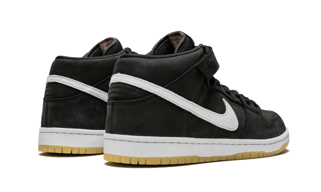 Nike SB Dunk Mid Pro ISO Black Orange Label CD6754-001