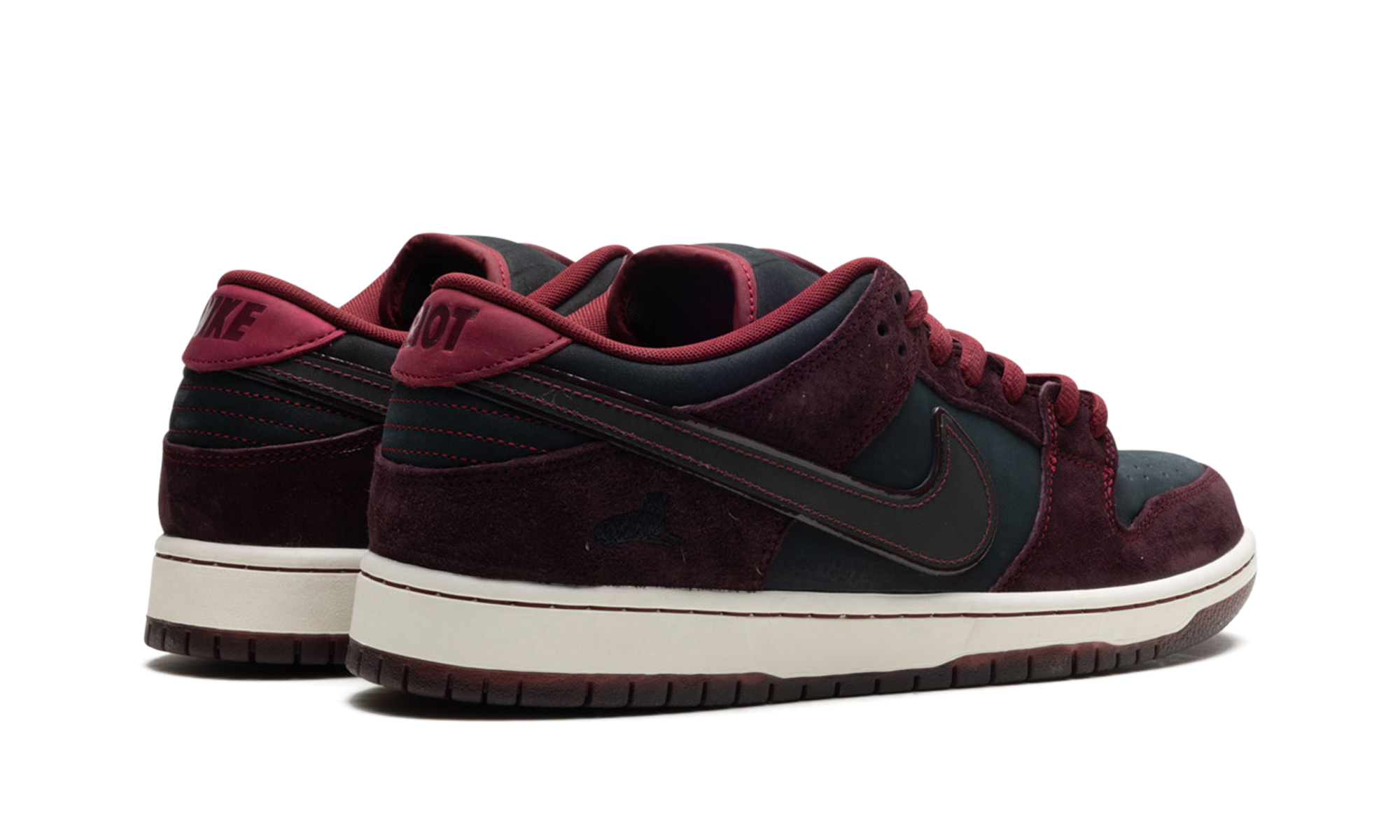 Nike SB Dunk Low Riot Skateshop FZ1289 200 - Bordeaux Inspired Skate Collaboration