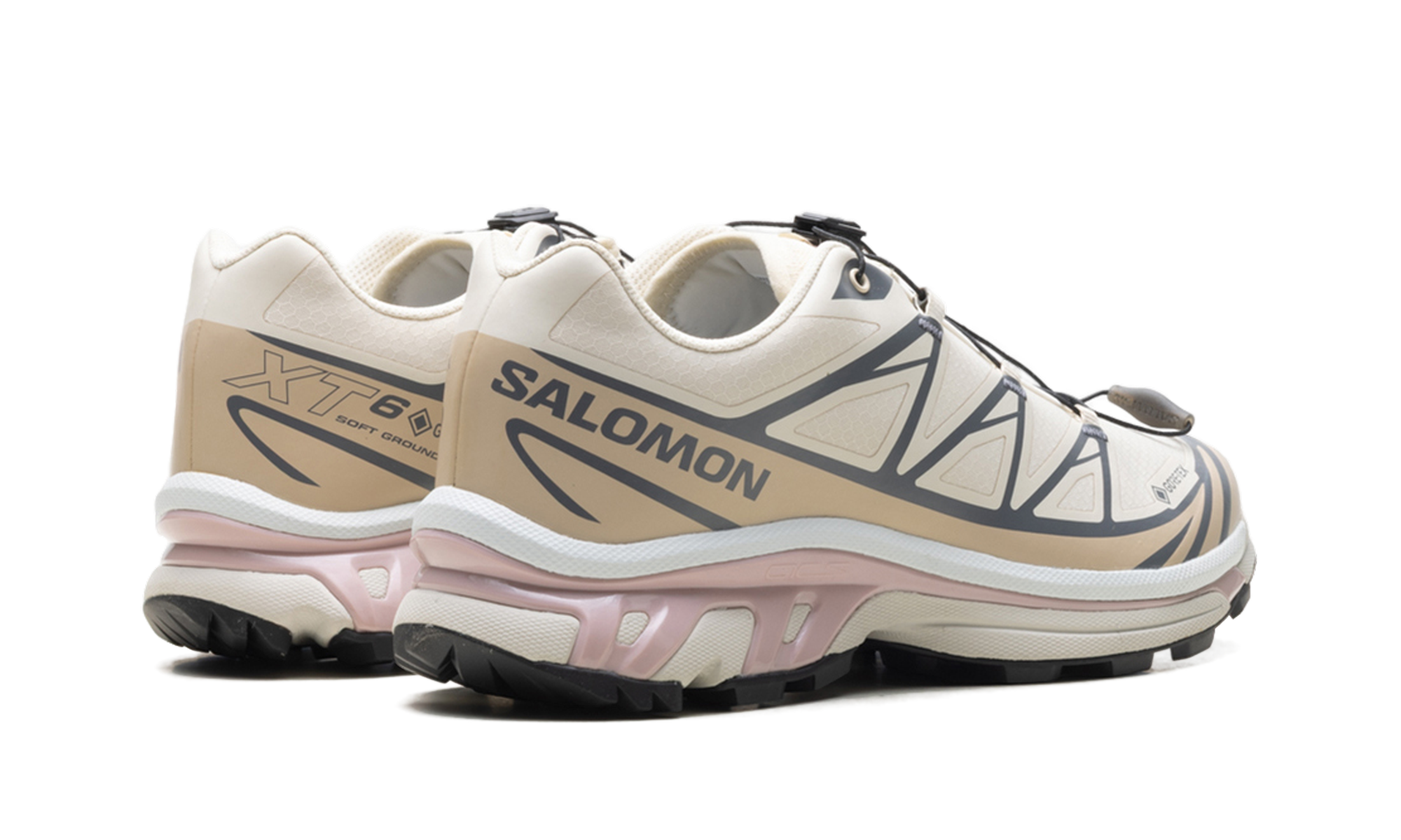 XT-6 GTX Almond Milk Mauve - Waterproof Trail Sneakers with GORE-TEX