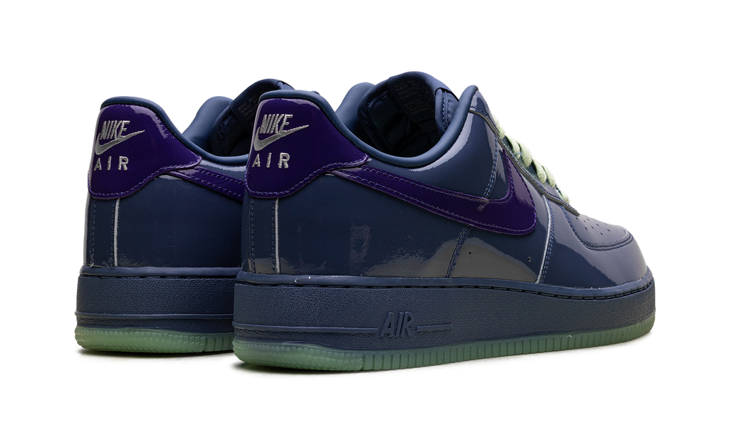 Nike Air Force 1 Low Patent Leather Mystic Navy Grape Ice - Bold Streetwear Statement