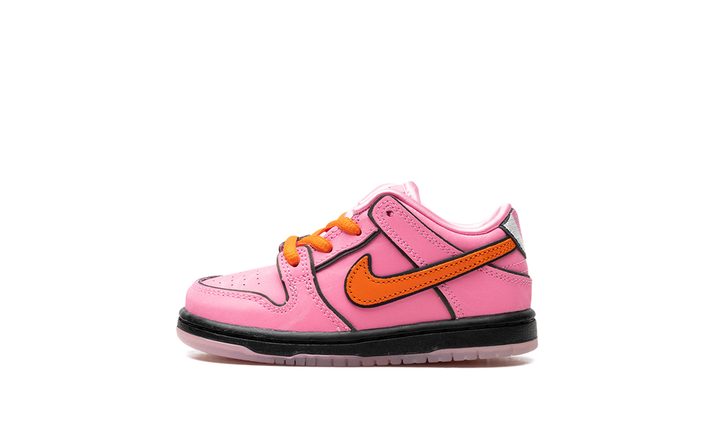 Nike SB Dunk Low TD Powerpuff Girls Blossom - Toddler Pink Sneaker FZ3352-600