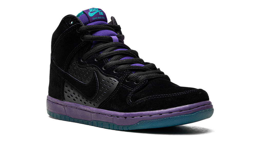 Nike SB Dunk High Pro Black Grape 313171-027 | Jordan-Inspired Vintage Skateboarding Sneaker