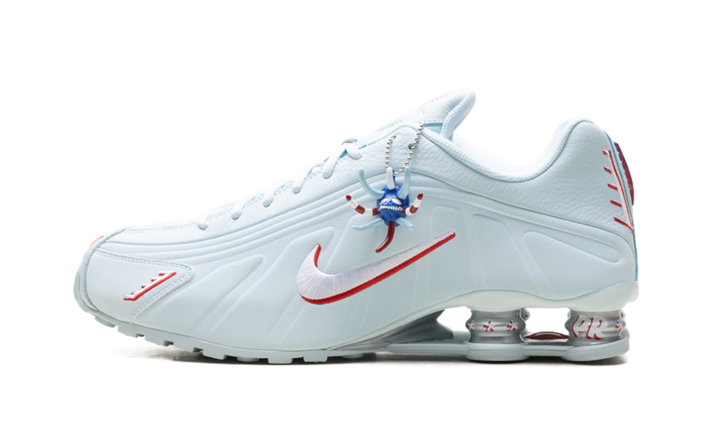 Nike Shox R4 Puerto Rico IQ1867 474 - Flag-Inspired Heritage Sneaker