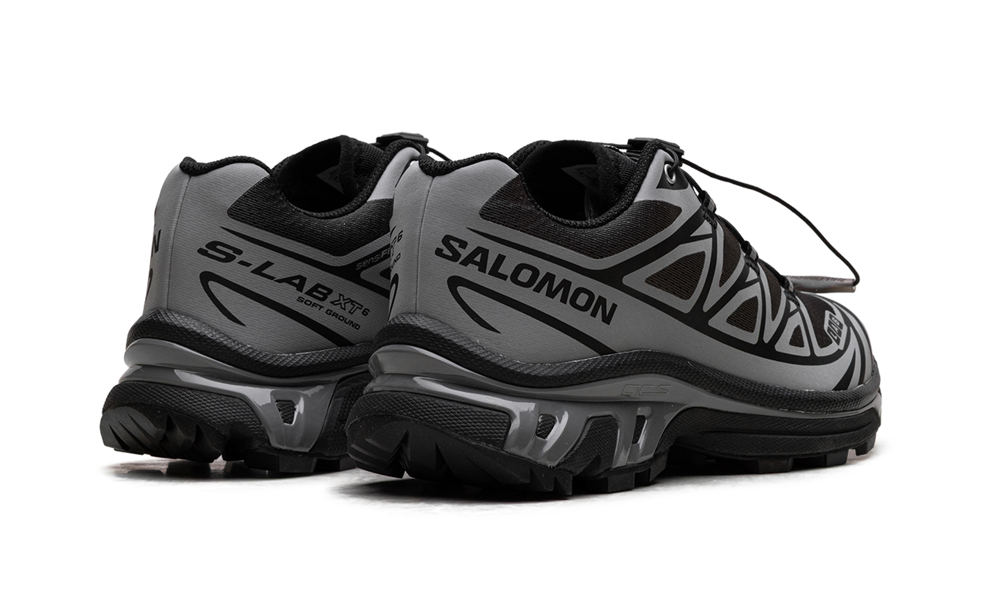 XT-6 Nocturne Vision Black - Reflective Trail Sneakers with Quicklace™ System