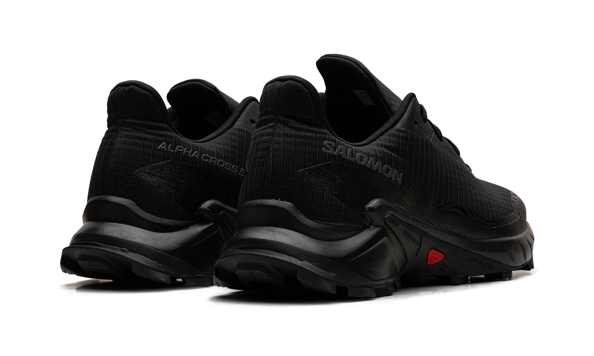 Alphacross 5 GORE-TEX Black Ebony - Waterproof Trail Running Shoes with Contagrip Outsole