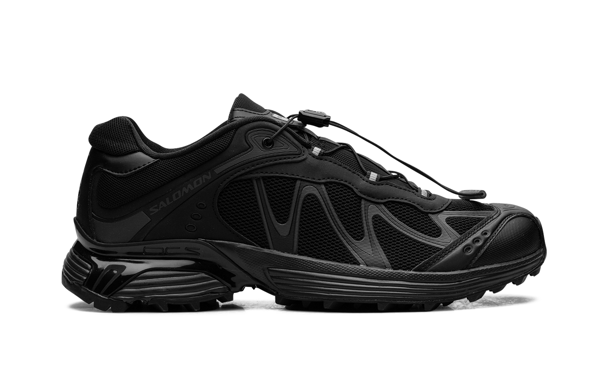 XT-Whisper Black Asphalt - Trail-Ready Low-Top Sneaker with SensiFit Technology