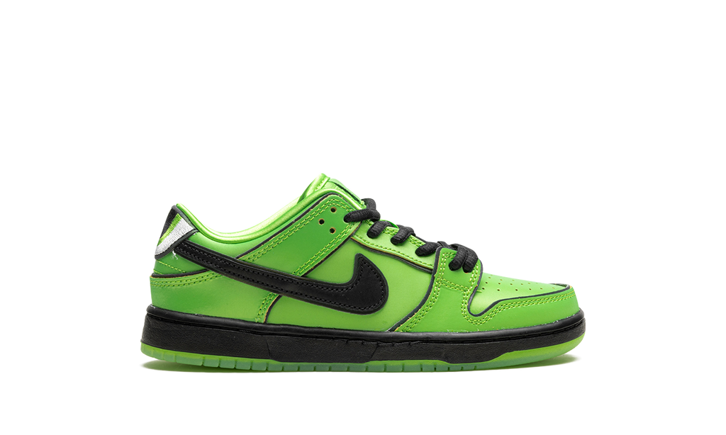 Nike SB Dunk Low PS Powerpuff Girls Buttercup Green FZ8832-300