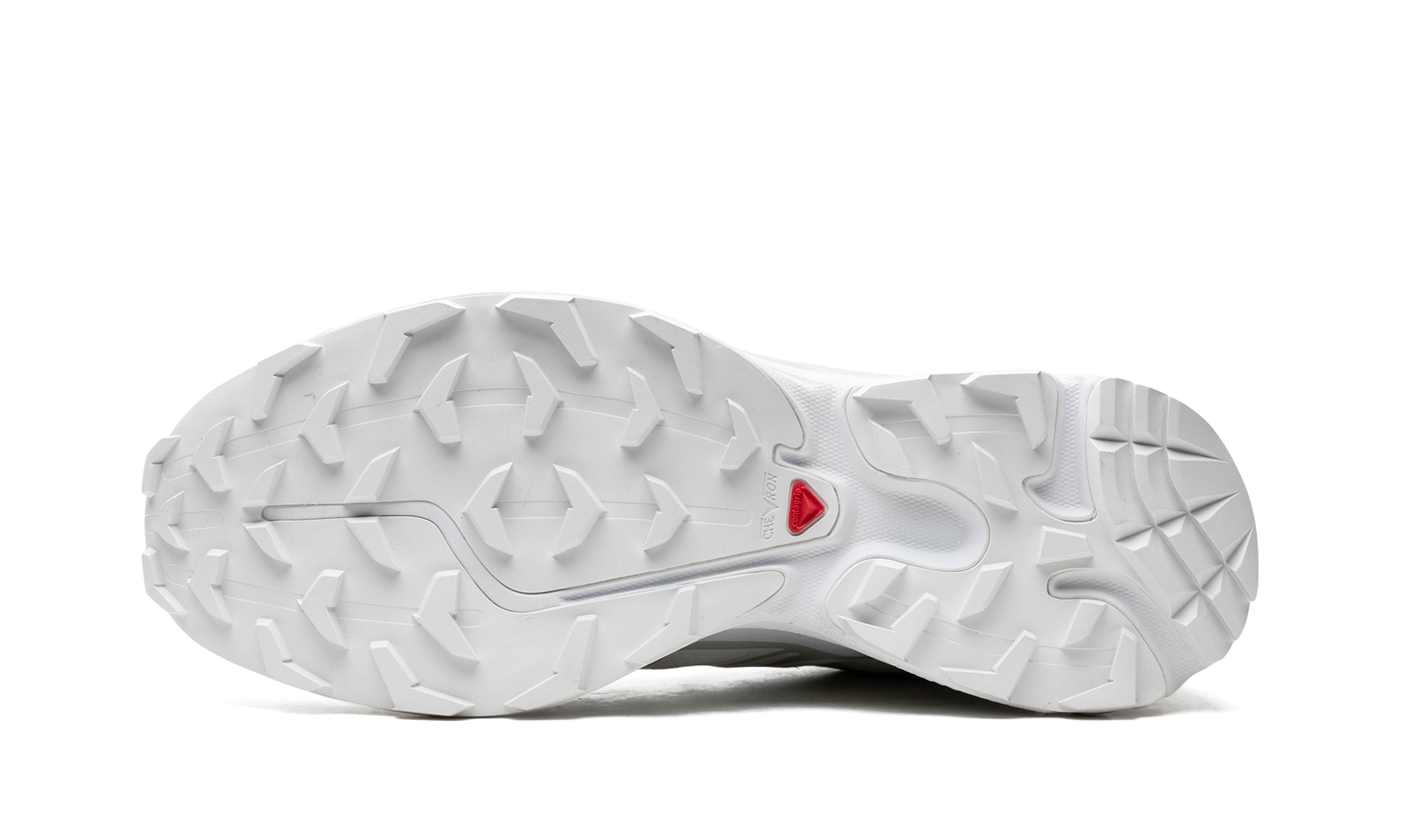 XT-6 Lunar Rock White Mesh Trail Sneakers with Quicklace™ System