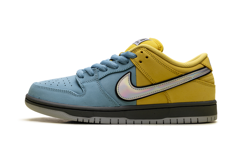 Nike SB Dunk Low Pro Muni Fast Pass - Lightning Yellow & Denim Turquoise Skate Shoe