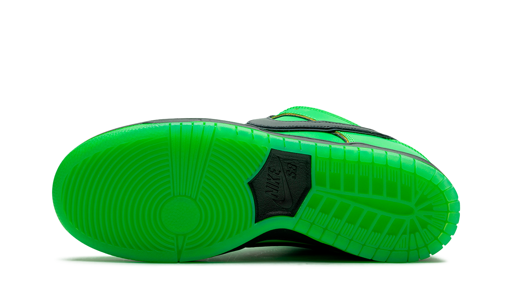 Nike SB Dunk Low Powerpuff Girls Buttercup Green Leather FZ8319-300
