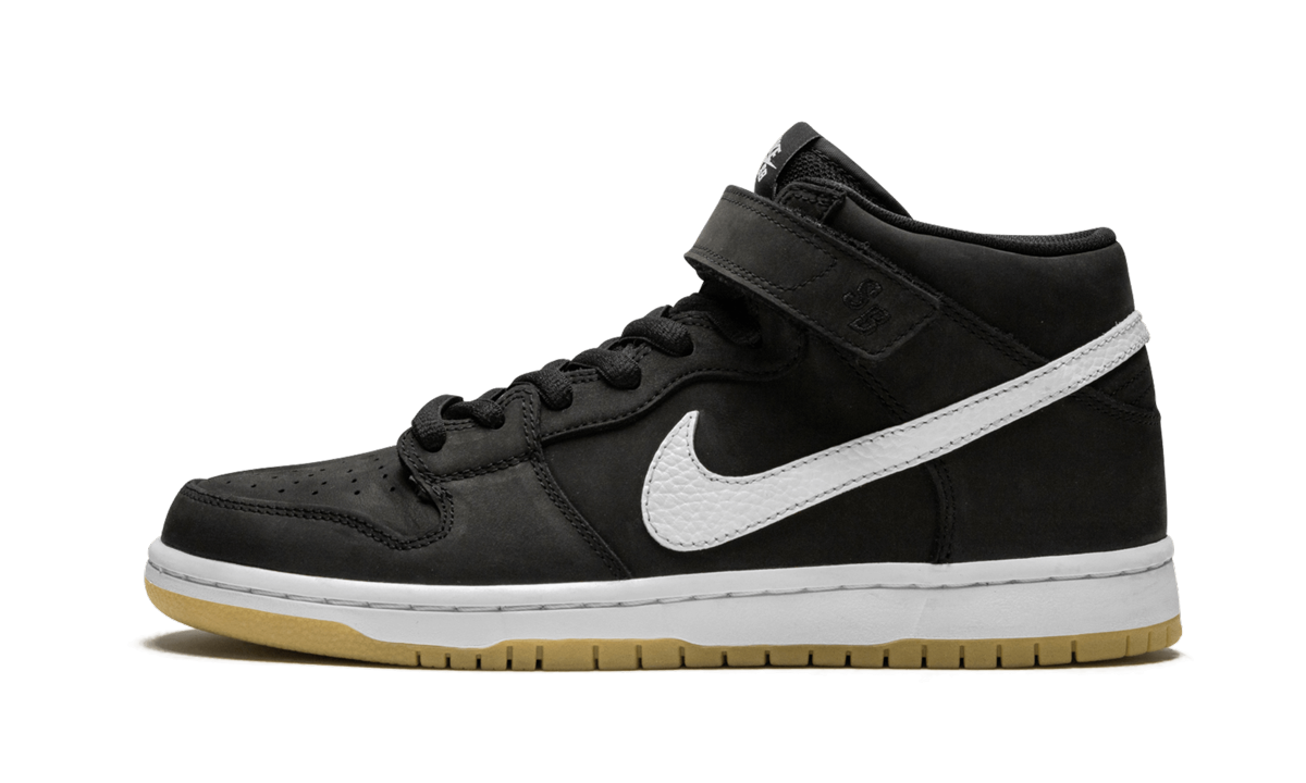 Nike SB Dunk Mid Pro ISO Black Orange Label CD6754-001