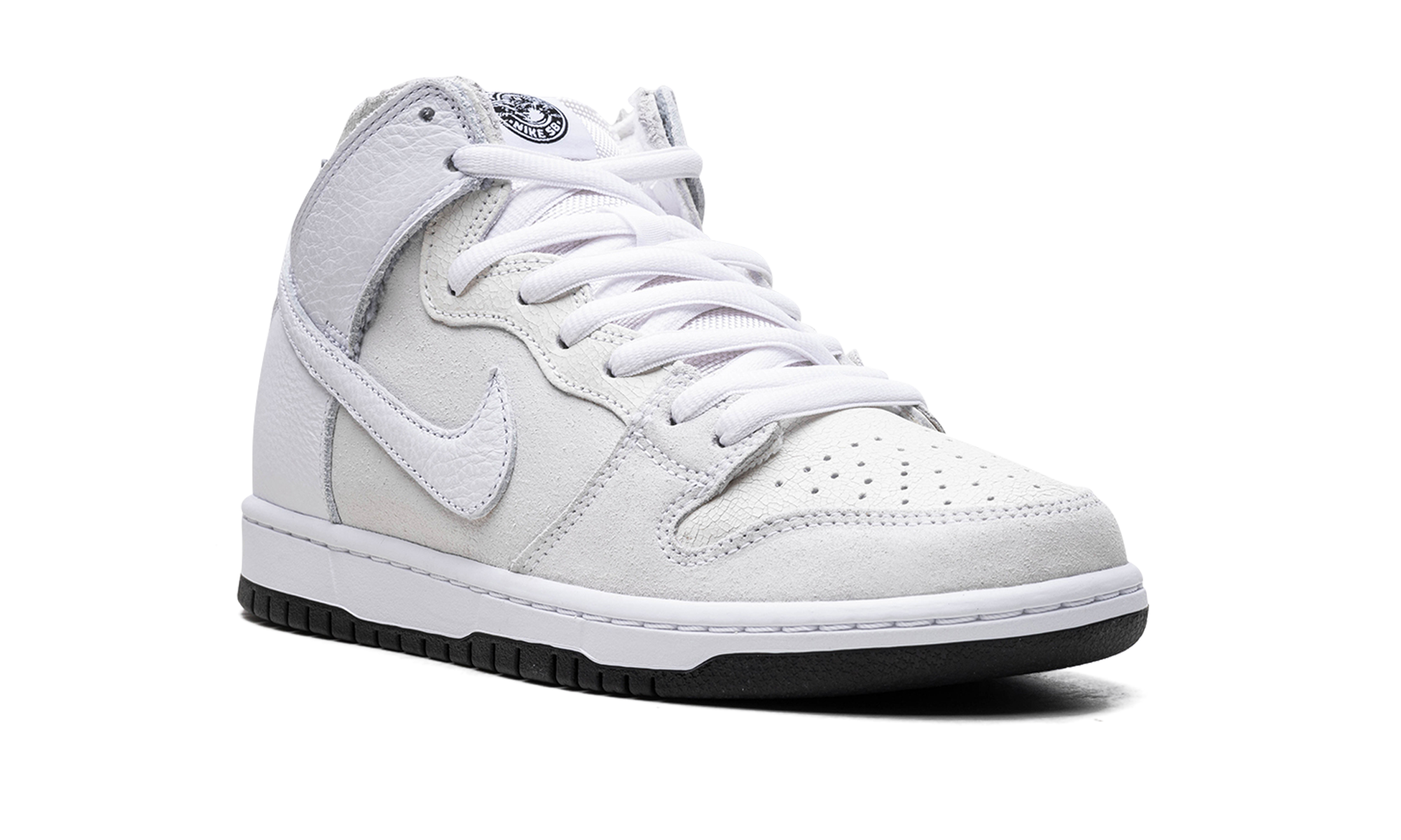 Nike SB Dunk High Antihero Wolf Grey HM5837 100 | Cracked Leather Skate Sneaker