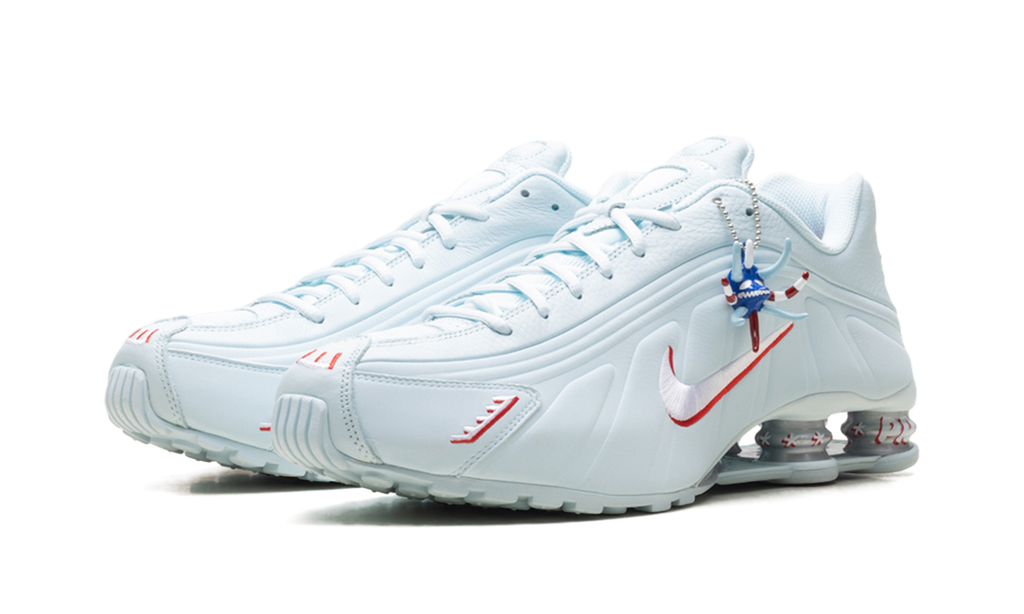 Nike Shox R4 Puerto Rico IQ1867 474 - Flag-Inspired Heritage Sneaker