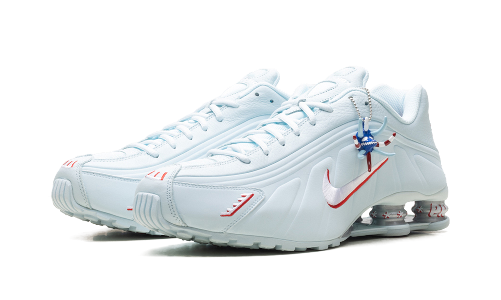 Nike Shox R4 Puerto Rico IQ1867 474 - Flag-Inspired Heritage Sneaker